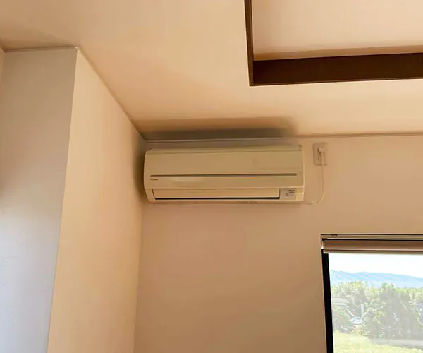 新潟市北区K様邸二世帯リフォーム前_エアコン