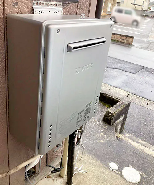 新潟市北区S様邸水まわりリフォーム後_給湯器