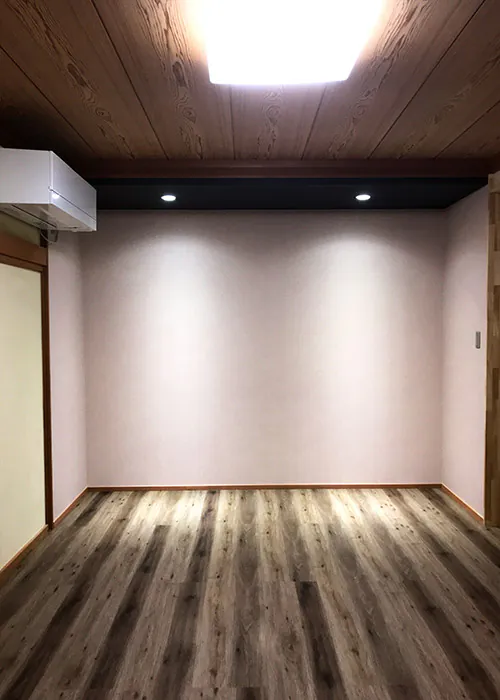 新発田市S様邸フルリフォーム後_和風のリビング