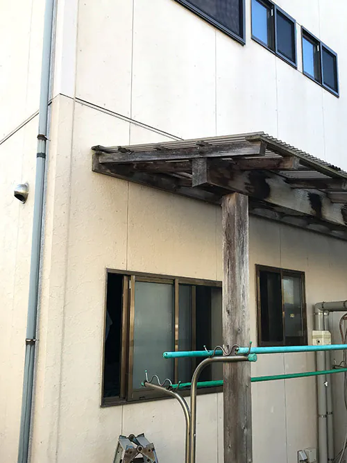 新発田市S様邸外壁リフォーム前