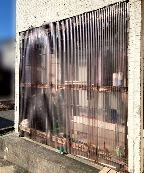 新潟市北区D様邸外壁リフォーム前_風除室