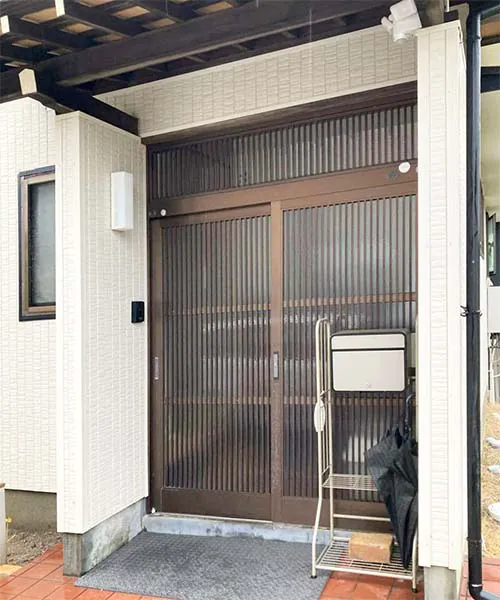 新潟市北区I様邸　窓・玄関リフォーム　Before