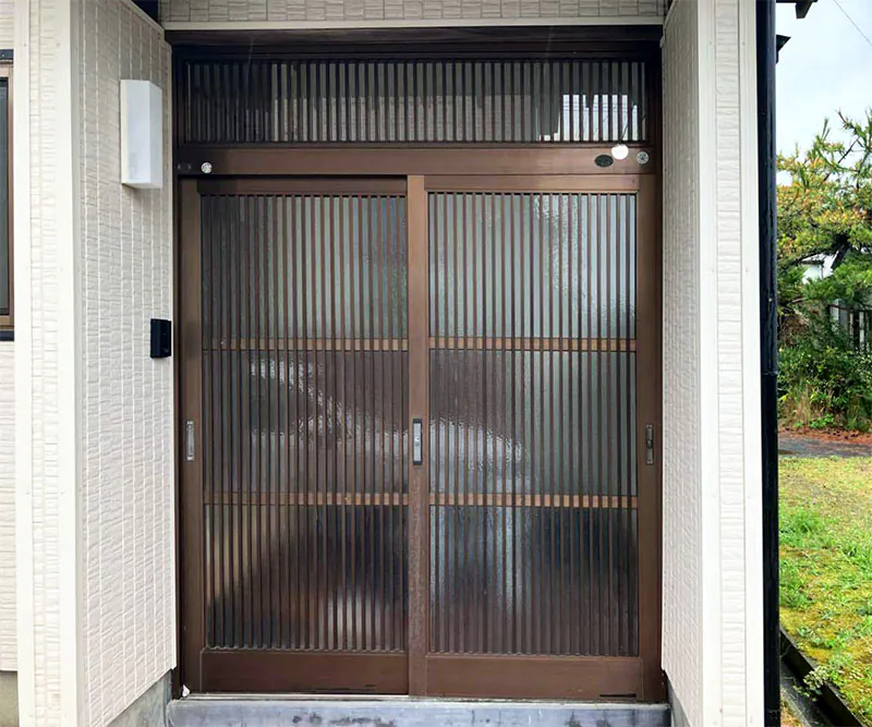 新潟市北区I様邸玄関リフォーム前