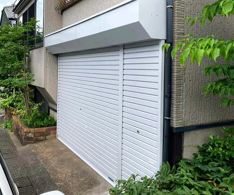 新潟市北区M様邸　シャッター取替え後