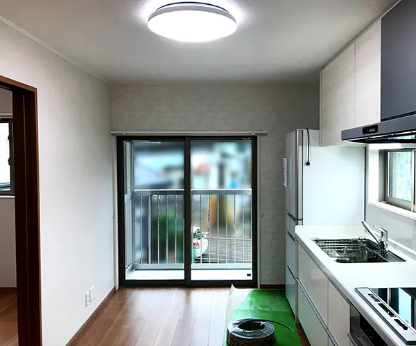 新潟市東区H様邸　フルリノベーション後_2階キッチン