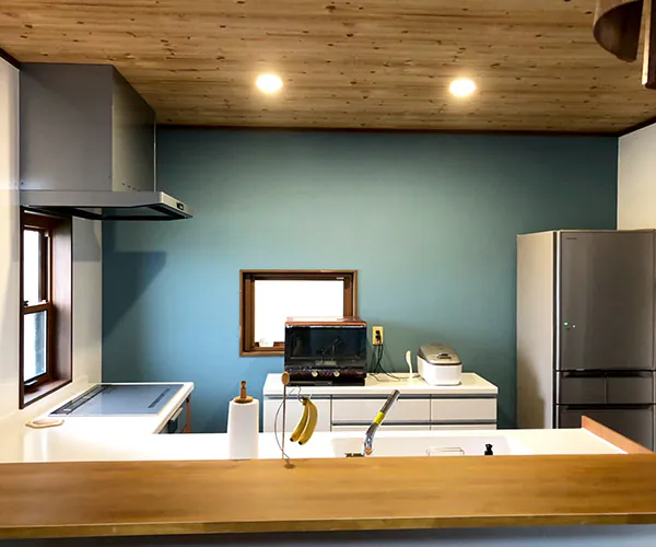 新潟市北区Y様邸キッチンリフォーム後_カウンター