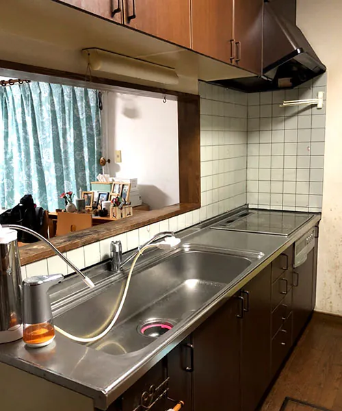 新潟市北区Y様邸キッチンリフォーム前