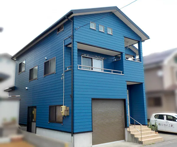 新潟市北区K様邸　外壁塗装後_外観