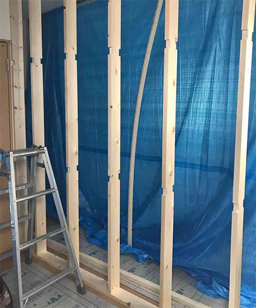 新潟市北区K様邸　子供部屋間仕切り