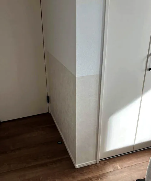 新潟市東区S様邸　内装リフォーム後_腰壁