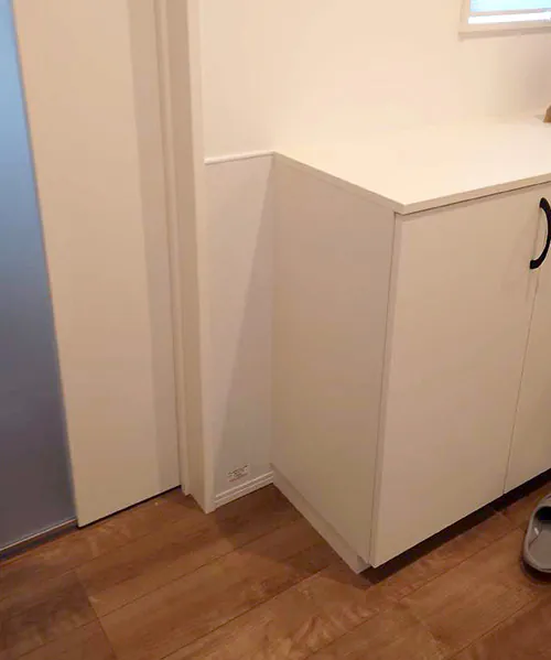 新潟市東区S様邸　内装リフォーム後_玄関