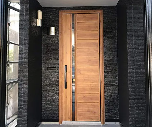 新潟市北区A様邸　玄関リフォーム後