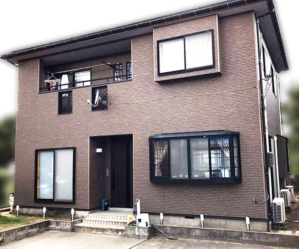 新潟市北区屋根外壁リフォーム後_外観