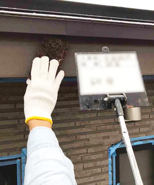 新潟市北区A様邸屋根リフォーム中_研磨