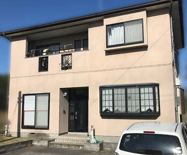 新潟市北区A様邸外壁リフォーム前_外観