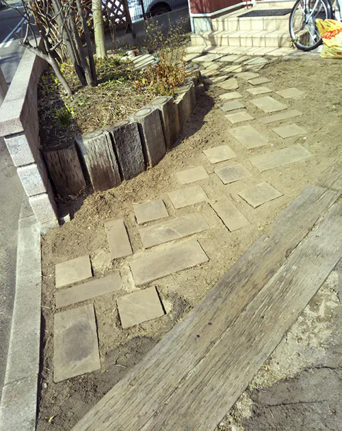 新潟市中央区S様邸外構リフォーム前
