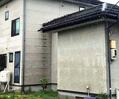新潟市北区G様邸外壁リフォーム前_裏手側