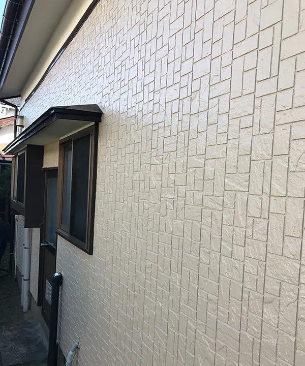 新潟市北区T様邸外壁塗装後_側面