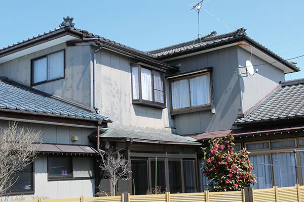 新潟市北区I様邸 外壁塗装前