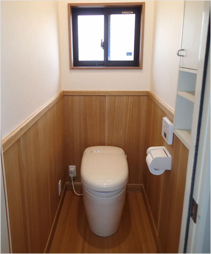 新潟市北区A様邸 水まわりリフォーム後_トイレ