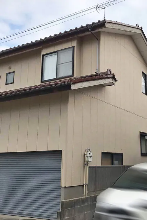 新潟市北区M様邸　外壁リフォーム前_外観