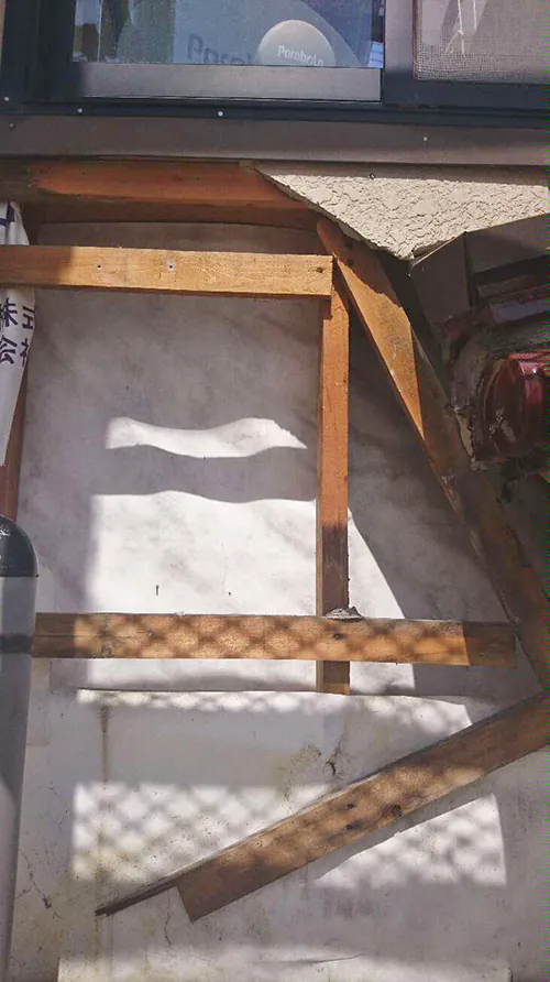 新潟市北区M様邸外壁リフォーム中_外壁材解体