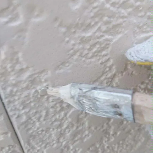 新潟市北区M様邸　外壁リフォーム中_錆止め