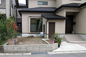 新潟市北区K様邸エクステリアリフォーム前