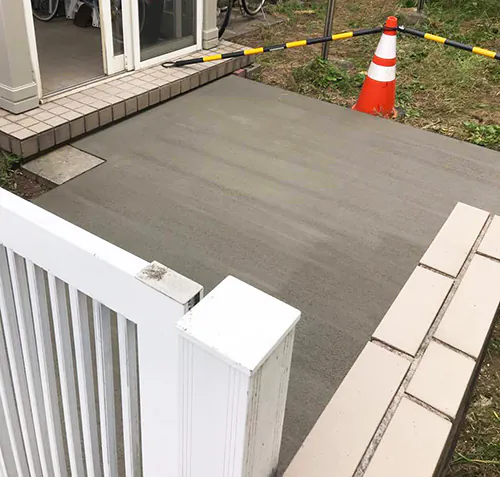 新潟市北区S様　玄関ポート補修後