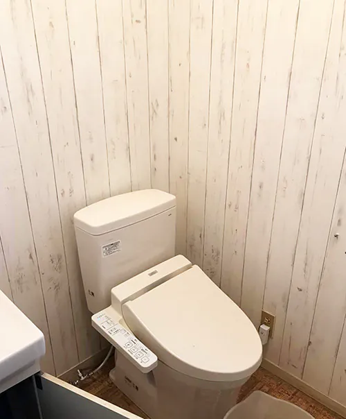 新潟市北区S様　トイレリフォーム後