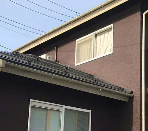 新潟市北区S様　外壁塗装前_外観