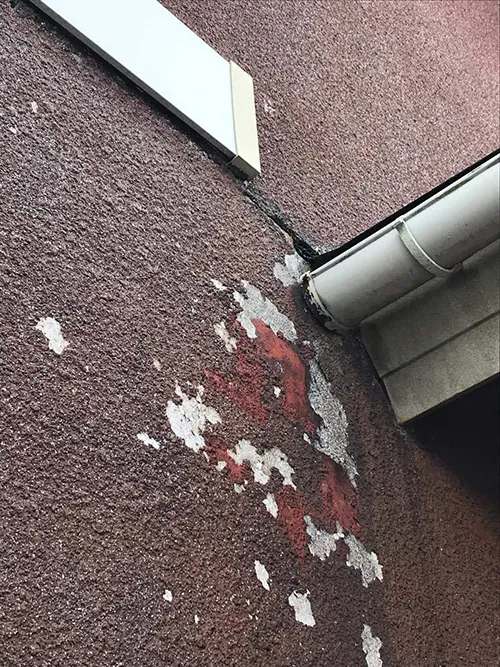 新潟市北区S様　屋根外壁リフォーム前_凍害