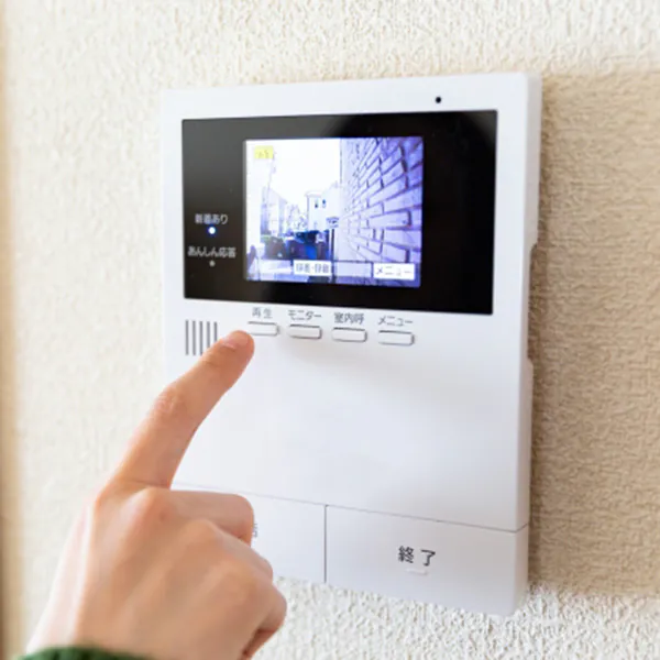 モニター付きインターホン