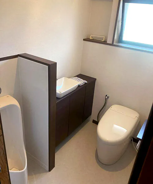 新潟市北区K様邸　トイレリフォーム後