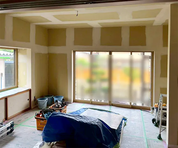 新潟市北区K様邸　和室リフォーム中_内装下地
