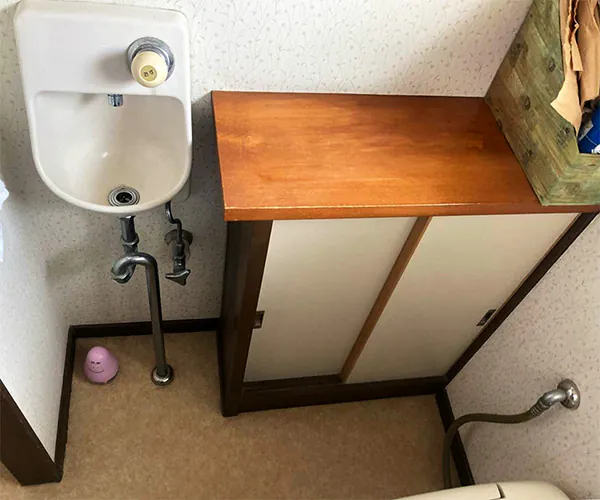 新潟市北区K様邸　トイレリフォーム前