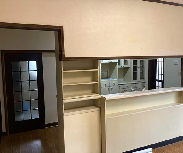 新潟市北区K様邸　キッチンリフォーム前_カウンター