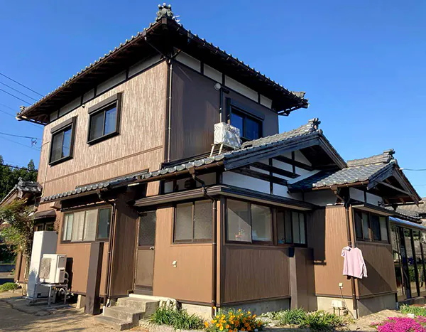 阿賀野市I様邸 外壁リフォーム後_外観