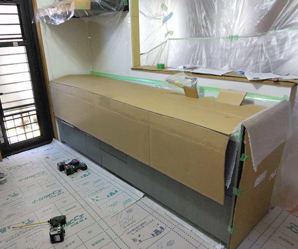 新潟市北区H様邸　キッチンリフォーム中