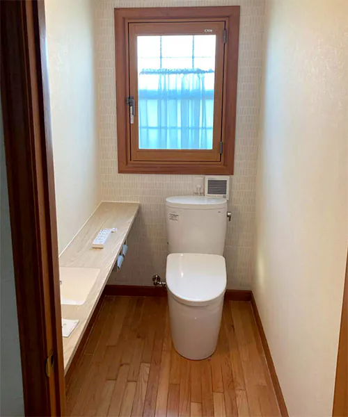 新潟市北区T様邸トイレリフォーム後