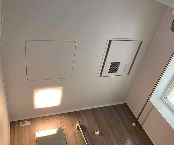 新潟市北区T様邸お風呂リフォーム後_天井