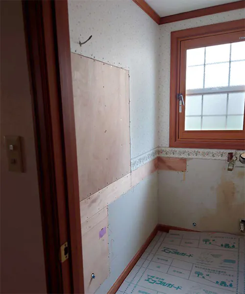 新潟市北区T様邸トイレリフォーム中