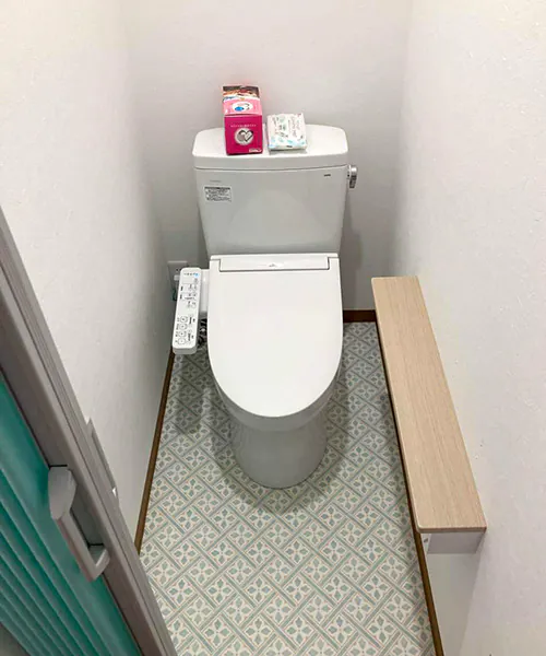 阿賀野市A様邸内装リフォーム後_ピュアレストトイレ