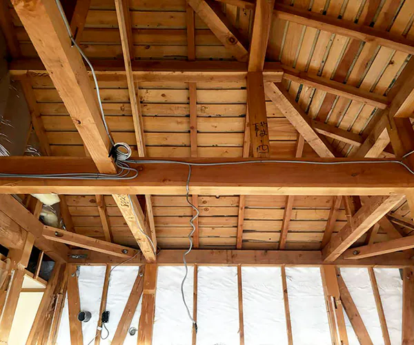 阿賀野市A様邸内装リフォーム中_天井解体