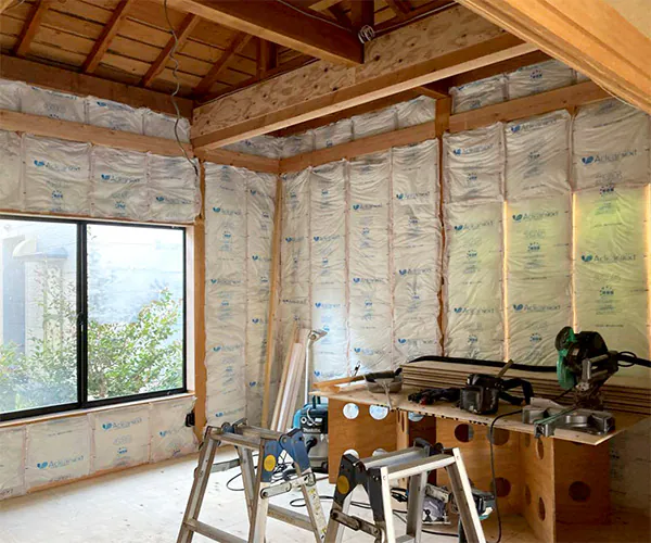 阿賀野市A様邸内装リフォーム中_断熱材