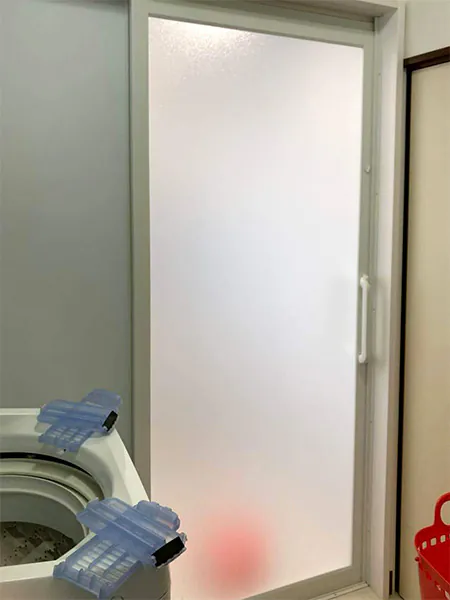 新発田市S様邸お風呂リフォーム後_引き戸