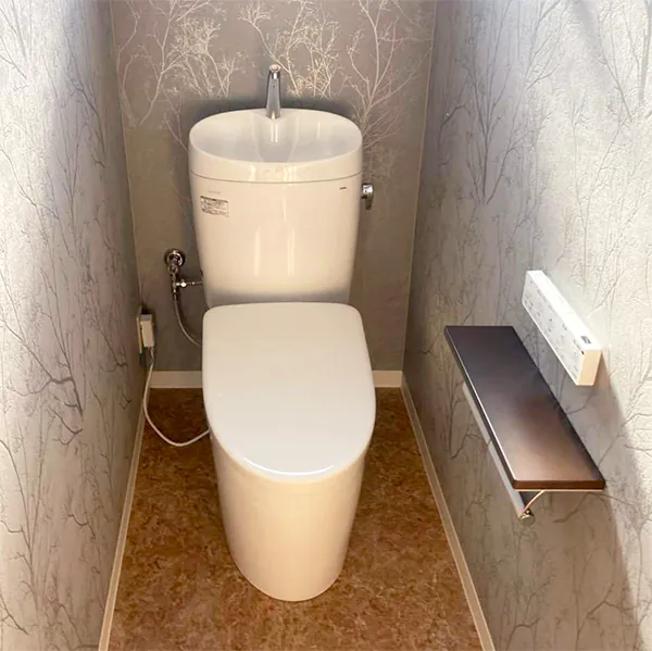 新潟市北区T様邸　トイレリフォーム後_ピュアレスト
