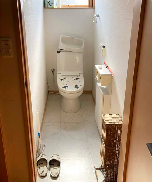 新潟市北区T様邸　トイレリフォーム前