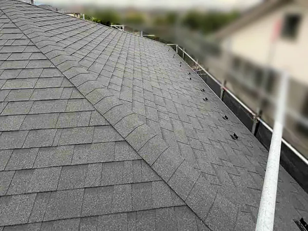 新潟市北区H様邸屋根リフォーム後_下り棟