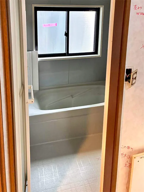 新潟市北区N様邸お風呂リフォーム前